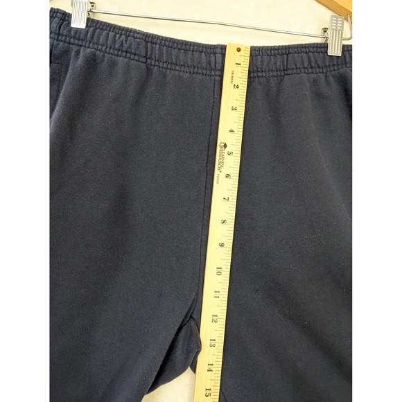 Adidas Jogger Sweatpants Mens L Blue White‎ Stripe Logo Athleisure Workout Gym - Picture 11 of 13